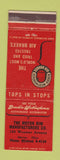 Matchbook Cover - Bendix Westinghouse Air Brakes Akron OH