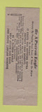 Matchbook Cover - Eagles Club Girard OH