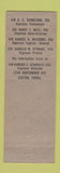 Matchbook Cover - Knights of Malta  Easton PA