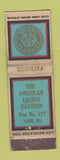 Matchbook Cover - American Legion York PA WEAR