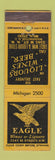 Matchbook Cover - Eagle Liquors Washington DC