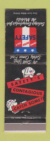 Matchbook Cover - Scott Company safety Mobile AL Makeshifts