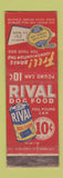 Matchbook Cover - Rival Dog Food Dog Tag Offer WEAR
