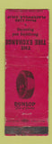 Matchbook Cover - Tire Exchange Dunlop Placerville CA WORN