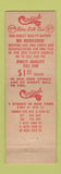 Matchbook Cover - Cardinal Men's Ties New York City Full Length