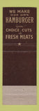 Matchbook Cover - Stew Harrison's Hamburgers