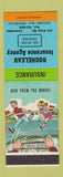 Matchbook Cover - Rocheleau Insurance Agency Lewiston ME