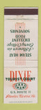 Matchbook Cover - Dixie Tourist Court Motel Steeles Tavern VA
