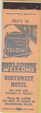 Matchbook Cover - Northwest Motel Bellingham WA