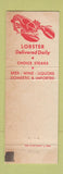 Matchbook Cover - Clam Shop and Bar Detroit MI
