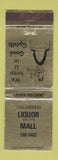 Matchbook Cover - Calabresi Liquor WEAR