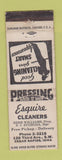 Matchbook Cover - Esquire Cleaners Cedar Rapids IA WORN