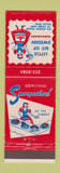Matchbook Cover - Little Bit of Sweden Restaurant Dallas TX girlie