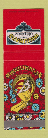 Matchbook Cover - Houliahn's Old Pace Gilbert Robinson girlie