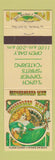 Matchbook Cover - Gingerbread Man Carlisle Hershey York Gettysburg PA girlie