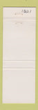 Matchbook Cover - Haifa Middle Eastern Restaurant Toronto ON girlie