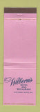 Matchbook Cover - Wilbern's Motel Restaurant Wisconsin Rapids WI WEAR