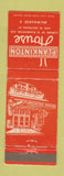 Matchbook Cover - Plankinton House Milwaukee WI