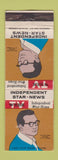 Matchbook Cover - Independent Star News Pasadena CA WEAR TV Week