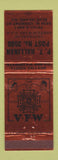 Matchbook Cover - VFW PT Hallinan Post Blue Island IL