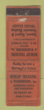 Matchbook Cover - Dunlop Trucking UNION QUALITY WORN