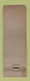 Matchbook Cover - Morgan Sack Flowers Flint MI STAR MATCH WORN