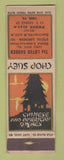 Matchbook Cover - Lotus Garden York PA STAR MATCH WORN