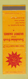 Matchbook Cover - Sunshine Idlenot Dairies Keene Milford NH Greenfield MA