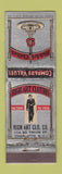 Matchbook Cover - High Art Men's Clothes Charlotte NC