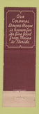 Matchbook Cover - Stratford Hotel Fredericksburg VA