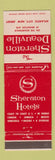 Matchbook Cover - Sheraton Deauville Atlantic City NJ hotel