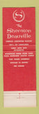 Matchbook Cover - Sheraton Deauville Atlantic City NJ hotel