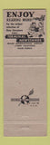 Matchbook Cover - Miami FL International Airport News Stands