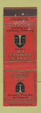 Matchbook Cover - Jones Dabney Lacquers Varnish Louisville KY Detroit MI