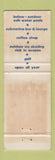 Matchbook Cover - Traymore Hotel Atlantic City NJ