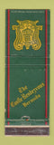 Matchbook Cover - Castle Rendezvous Bermuda WORN