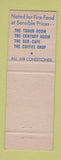 Matchbook Cover - Hotel Commodore New York City