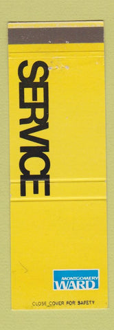 Matchbook Cover - Montgomery Wards Department Store Service