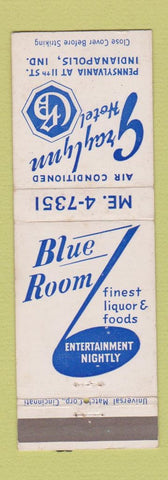 Matchbook Cover - Graylynn Hotel Indianapolis IN WEAR