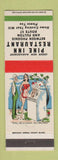 Matchbook Cover - Pine Inn Restaurant Phoenix Fulton NY hillbilly