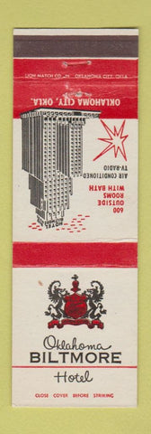 Matchbook Cover - Oklahoma Biltmore Hotel Oklahoma City OK