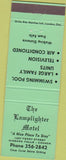Matchbook Cover - Lamplighter Motel Niagara Falls Canada