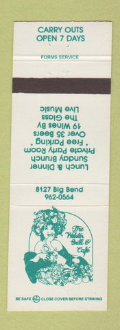 Matchbook Cover - Webster Grill Cafe
