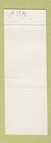 Matchbook Cover - Webster Grill Cafe