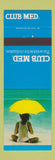 Matchbook Cover - Club Med New York City sales girlie