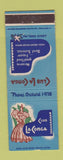 Matchbook Cover - Club La Conga Cleveland OH girlie