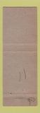 Matchbook Cover - Abner Poteet Monarch Match Oxnard CA hillbilly