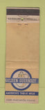 Matchbook Cover - Golden Guernsey Milk WORN
