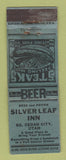 Matchbook Cover - Silver Leaf Inn South Cedar City UT WORN
