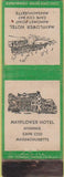Matchbook Cover - Mayflower Hotel Hyannis Cape Cod MA WEAR
